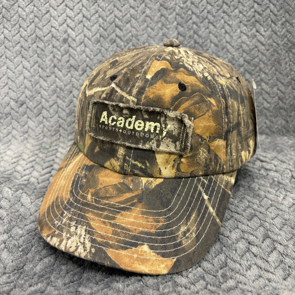 Academy Sports Outdoors Mossy Oak Camo Hat Adjustable Baseball Cap NWT